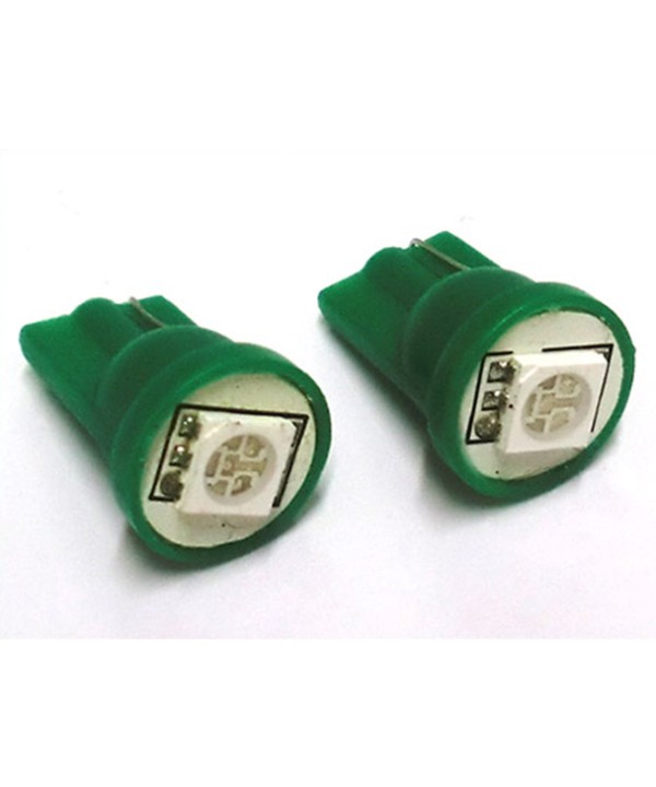 Lampada Led T10 W5W 1 Smd 5050 Verde 12V