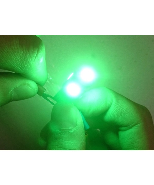 Lampada Led T10 W5W 5 Smd 5050 Colore Verde Luci Di Posizione 12V
