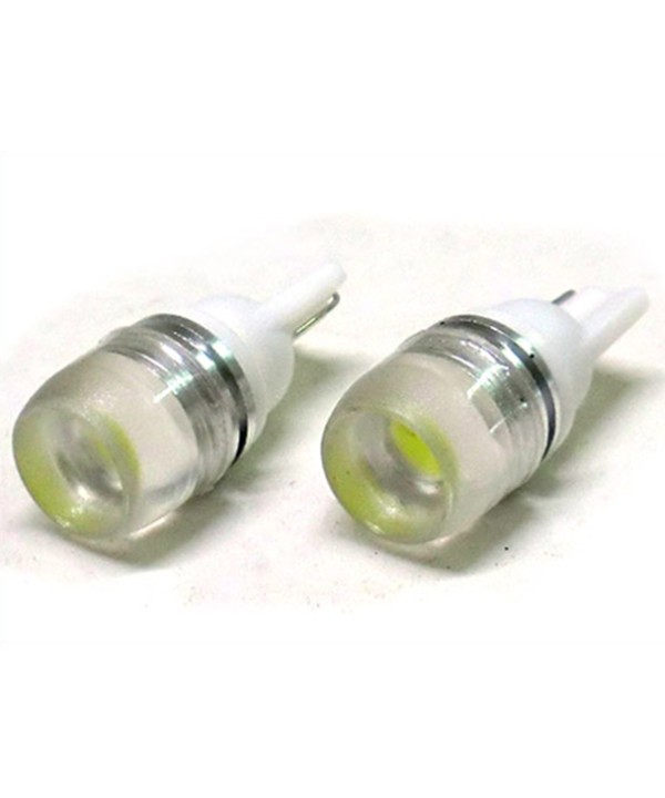 Lampada Led T10 W5W 1 Smd da 1W Bianco Luci Posizione 12V 360 Gradi