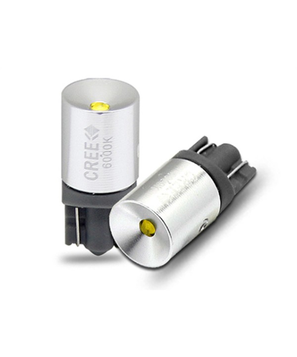 Lampada Led T10 W5W Canbus Pro 12V 3W Chip Cree XBD No Errore Luci Posizione 90 Gradi Bianco