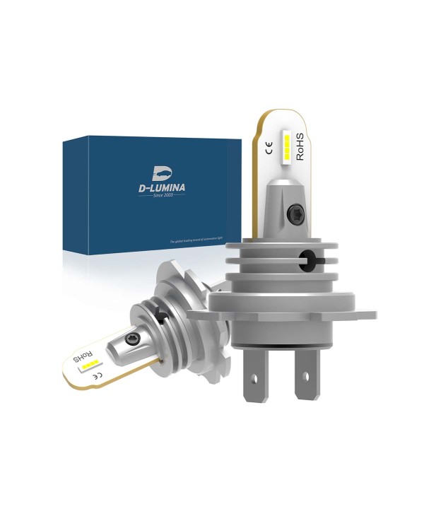Lampada Led H7 12V 20W Fendinebbia IP65 Bianco 6000K 2000LM 360 Gradi Canbus Slim