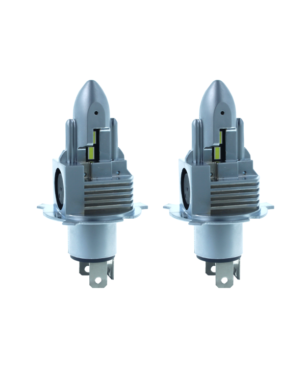 Lampada Full Led H4 12V 30W Bianco 6000K 3000/3000LM 360 Gradi Canbus Slim Con Ventola
