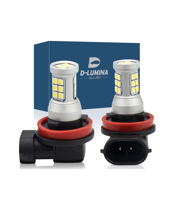 Lampada led H8 H11 H9 12V 24V 8W IP67 360 Gradi