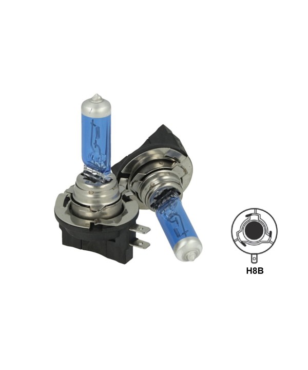 Lampada H8B 12V 35W PGJY19-1 Super White Effetto Xenon Bianca Sostituzione Osram OA64242