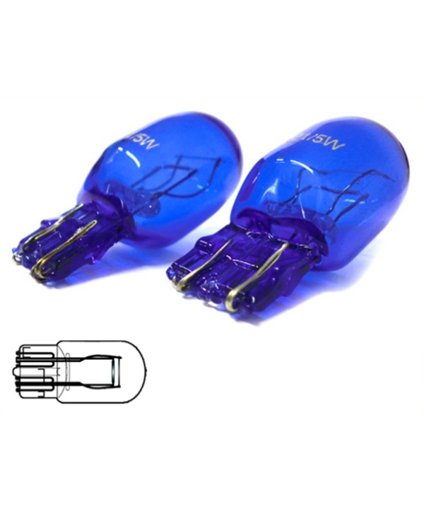 Lampada T20 W21/5W 12V 21/5W Effetto Xenon Bianco Canbus Luci Diurne Per Fiat 500 Alfa Mito Opel Astra J Corsa