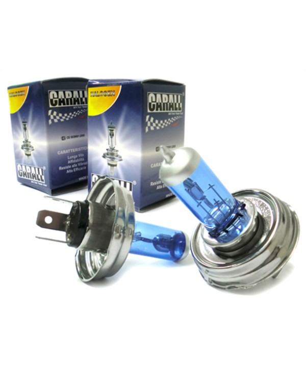 Lampada H5 H4 P45t 12V 60/55W Con Effetto Gas XENON Bianco