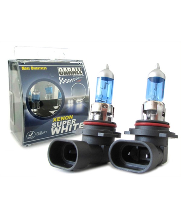 Lampada 9006 HB4 12V 55W P22d Con Effetto XENON Bianco
