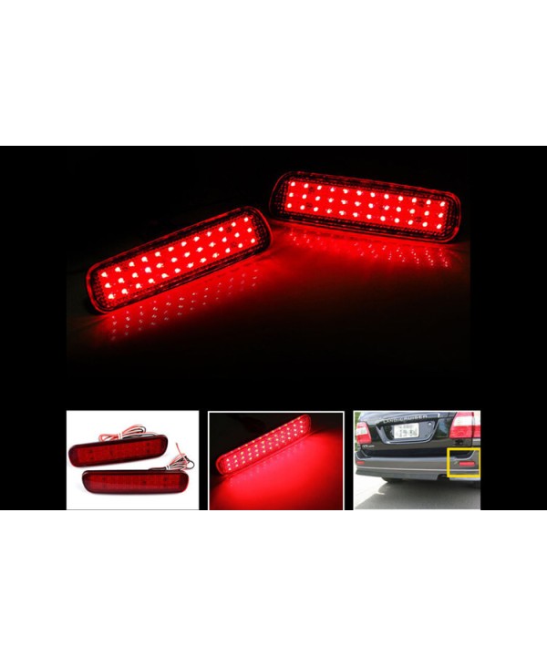 Kit 2 Fanali Posteriori A Led Rosso Per Toyota Land Cruiser J100 Cygnus Lexus LX470 Sostituzione Riflettore Catarifrangente