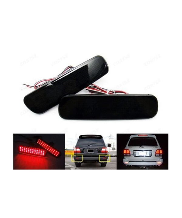 Kit 2 Fanali Posteriori A Led Nero Fume Per Toyota Land Cruiser J100 Cygnus Lexus LX470