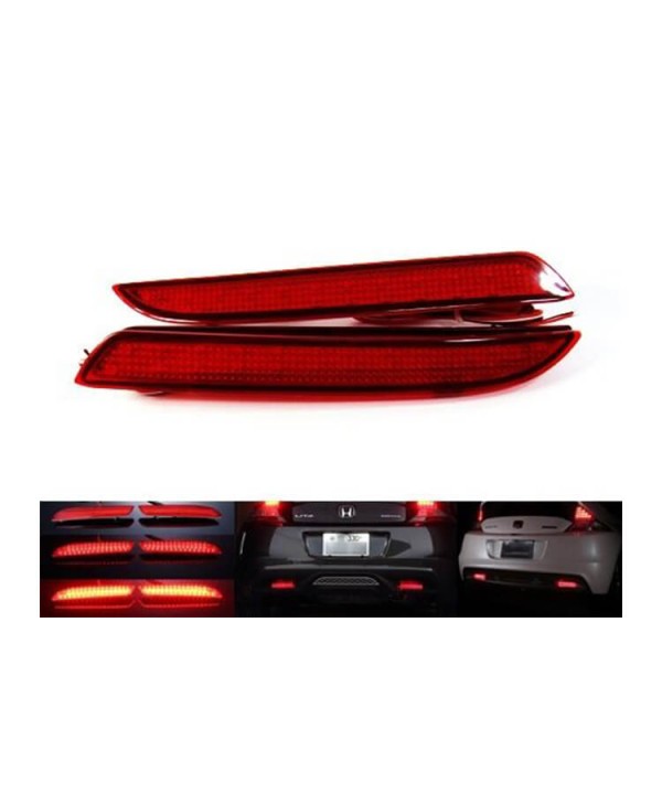 Kit 2 Fanali Posteriori A Led Rosso Honda CR-Z ZF1 Jazz Insight Acura TSX Sostituzione Riflettore Catarifrangente