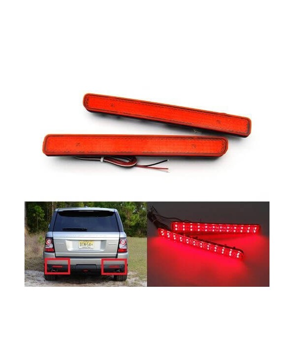 Kit 2 Fanali Posteriori A Led Rosso Per Land Rover Discovery 3 4 Range Rover Sport L320 Sostituzione Riflettore Catarifrangente Originale