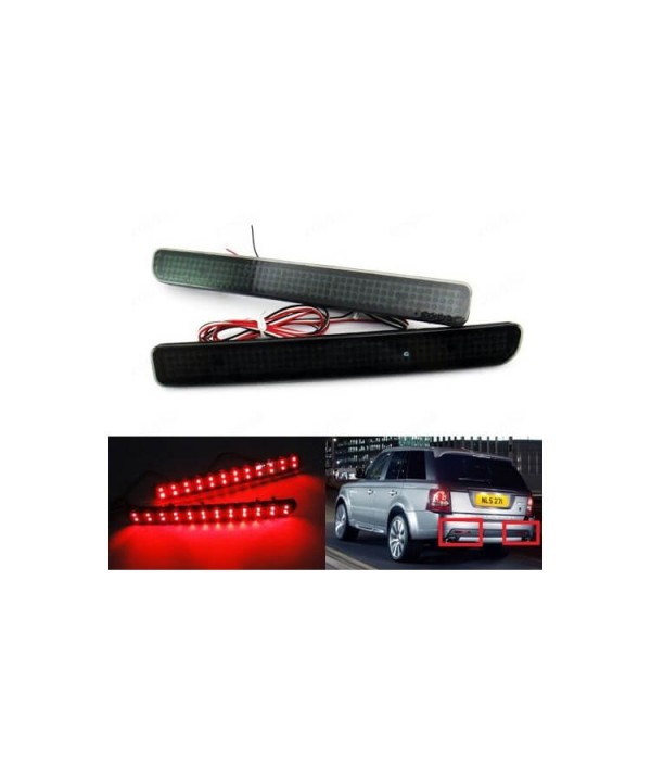Kit 2 Fanali Posteriori A Led Nero Fume Per Land Rover Discovery 3 4 Range Rover Sport L320