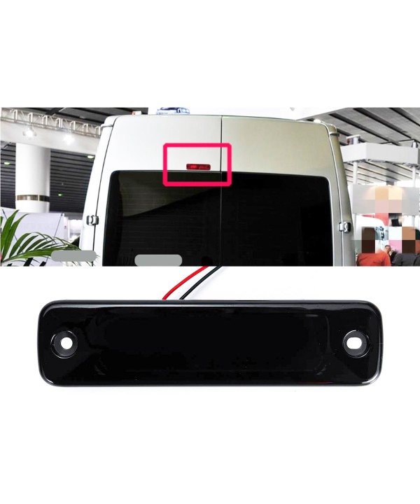 Kit Luce Terzo Stop a Led Singolo Nero Fume Per Ford Transit 2009-2014 OEM 5128002 13N408