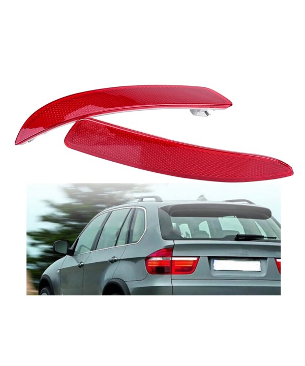 Kit 2 Fanali Posteriori A Led Rosso Per BMW E70 E71 X5 X6 Sostituzione Riflettore Catarifrangente Originale
