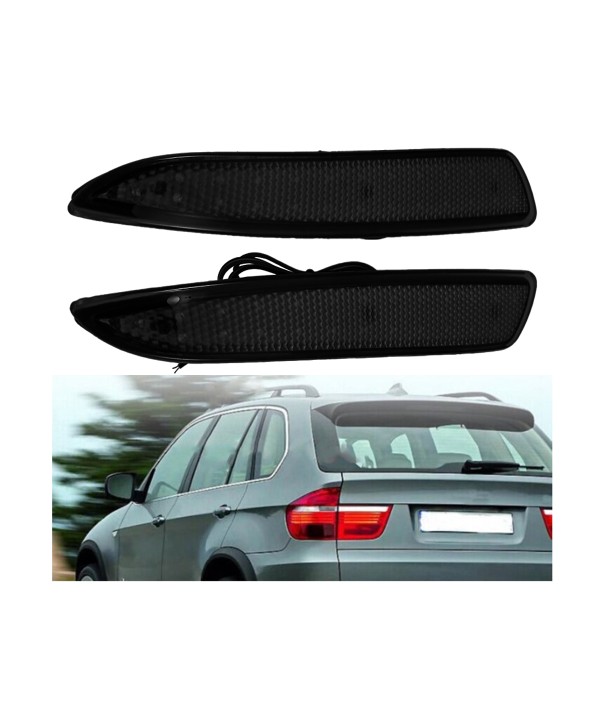 Kit 2 Fanali Posteriori A Led Nero Fume 63217158949 16475610 Per BMW E70 E71 X5 X6 2007-2013
