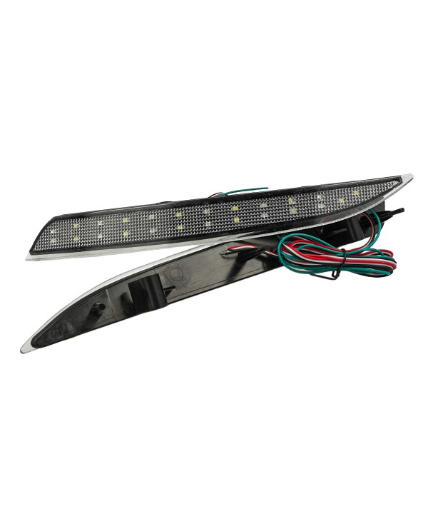 Kit 2 Fanali Posteriori A Led Trasparente Per Opel Astra J Hatch 2010-2015 OEM 13262018
