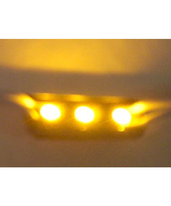 Modulo Mattone LED 3 SMD Giallo Per Personalizzare Insegna a Led