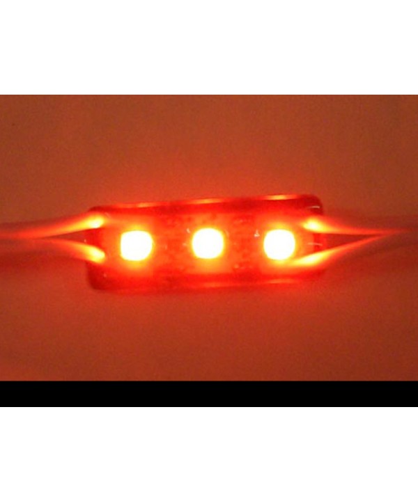 Modulo Mattone LED 3 SMD Rosso Per Personalizzare Insegna a Led