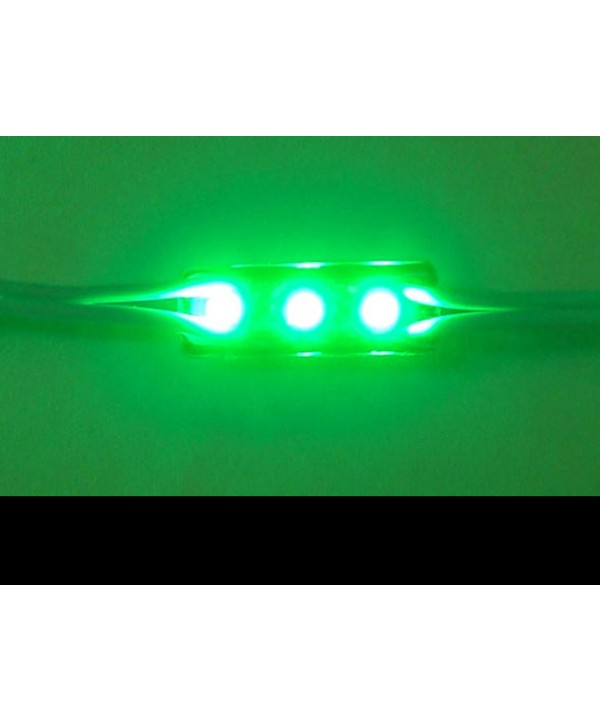 Modulo Mattone LED 3 SMD Verde Per Personalizzare Insegna a Led