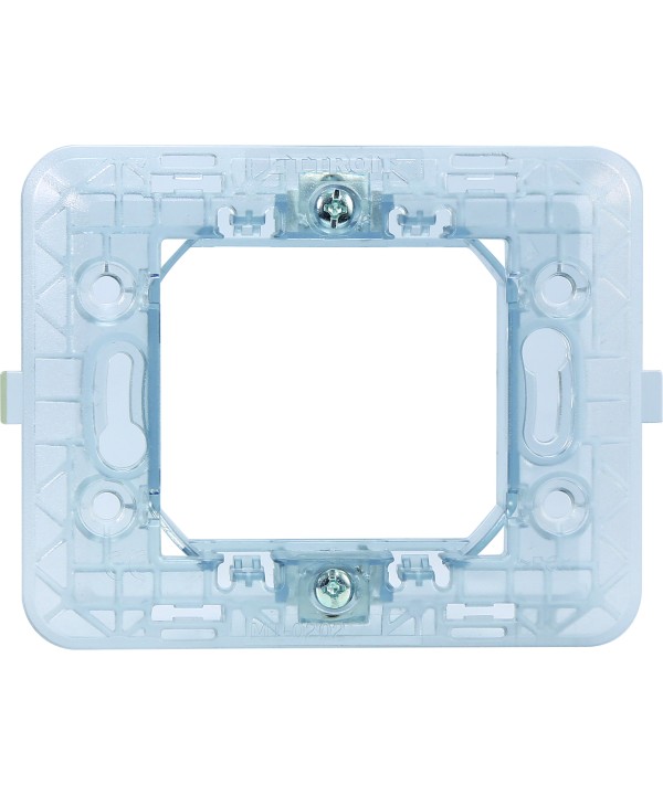 ETTROIT Supporto 2P Serie Solar 2 Posti Compatibile Con Bticino Matix