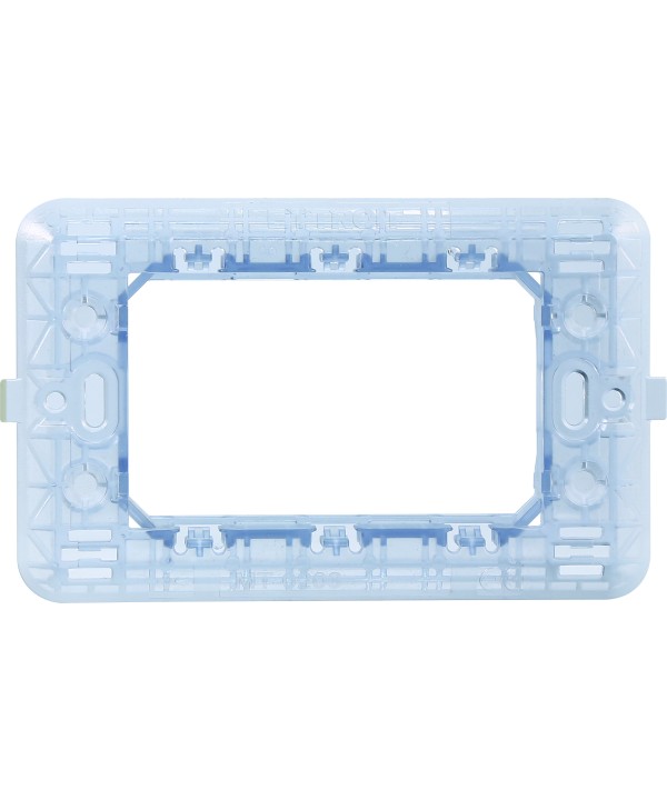 ETTROIT Supporto 3P Serie Solar 3 Posti Compatibile Con Bticino Matix