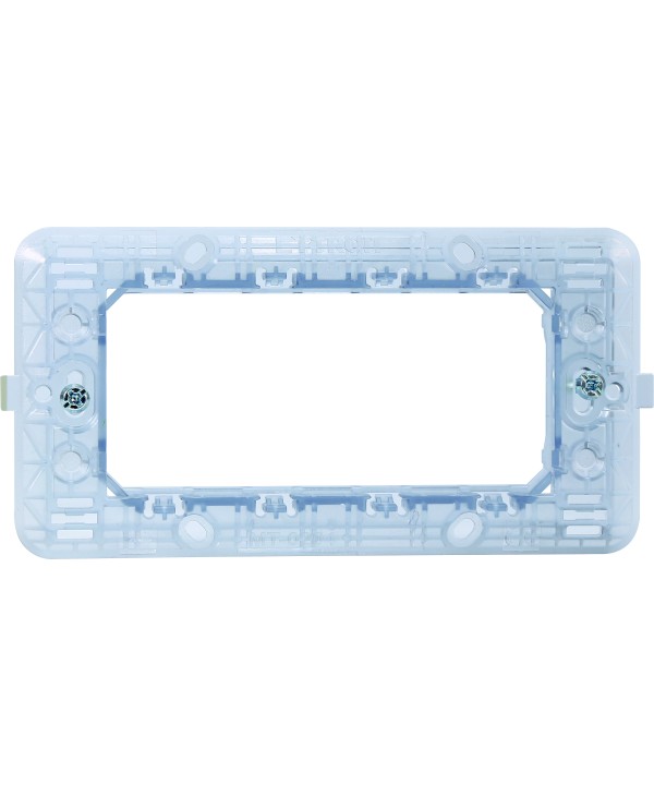 ETTROIT Supporto 4P Serie Solar 4 Posti Compatibile Con Bticino Matix
