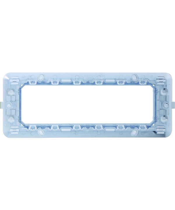 ETTROIT Supporto 6P Serie Solar 6 Posti Compatibile Con Bticino Matix
