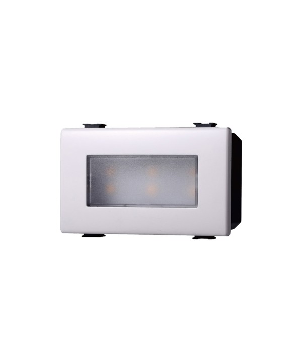 ETTROIT Lampada Led Segnapasso 3P 220V 3000K Compatibile Con Bticino Matix