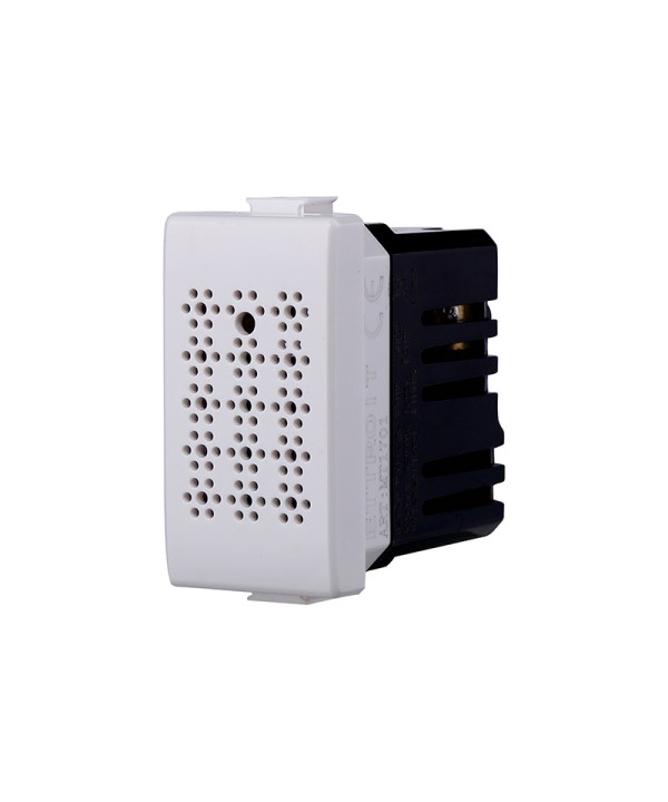 ETTROIT Sensore Acustico 220V Timer Colore Bianco Compatibile Con Bticino Matix