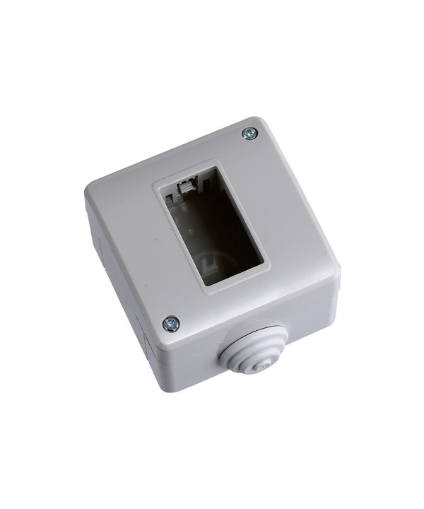 ETTROIT Custodia 1P IP40 Scatola Porta Frutti Da Esterno 1 Posto Modulo Compatibile Con Bticino Matix