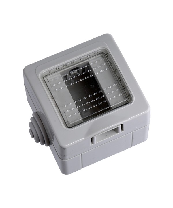 ETTROIT Custodia 1P IP55 Scatola Porta Frutti Con Coperchio 1 Posto Modulo Compatibile Con Bticino Matix