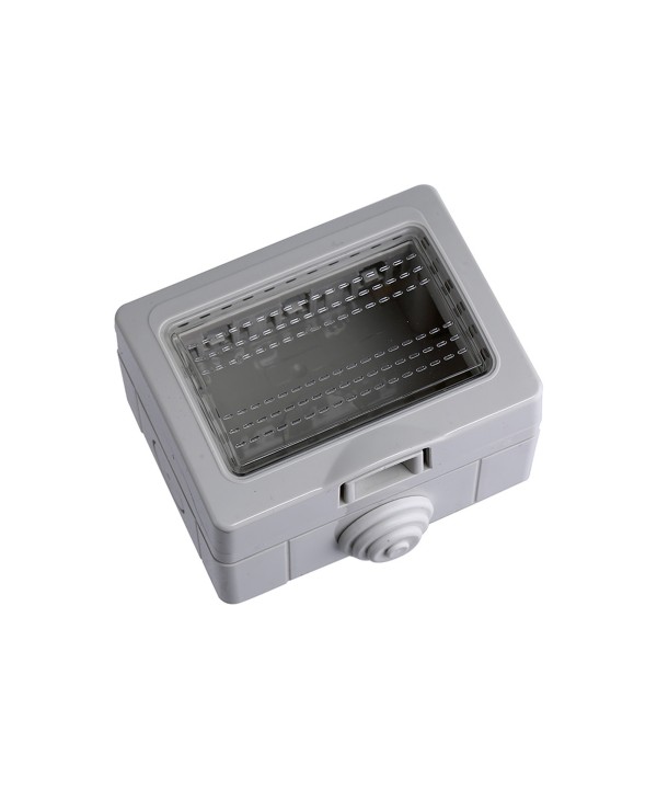 ETTROIT Custodia 3P IP55 Scatola Porta Frutti Con Coperchio 3 Posti Moduli Compatibile Con Bticino Matix