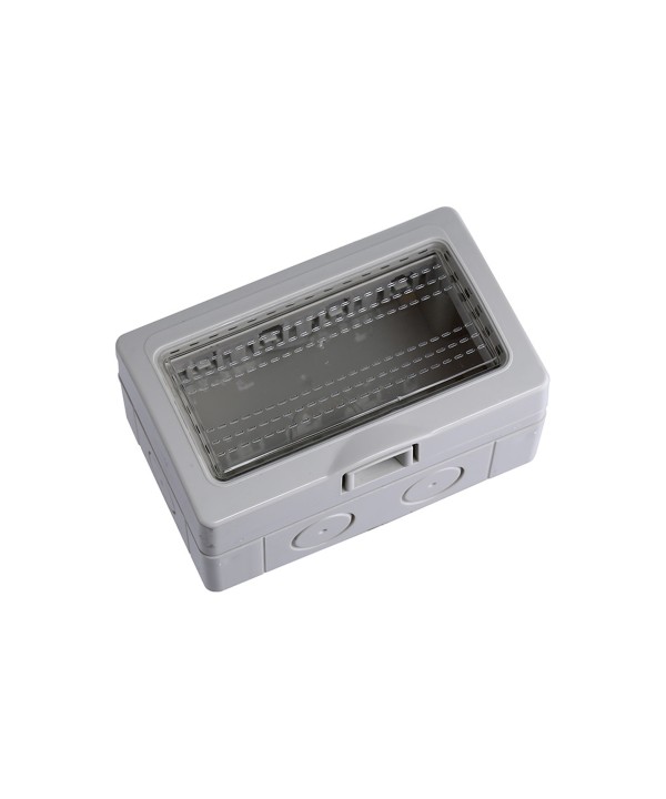 ETTROIT Custodia 4P IP55 Scatola Porta Frutti Con Coperchio 4 Posti Moduli Compatibile Con Bticino Matix