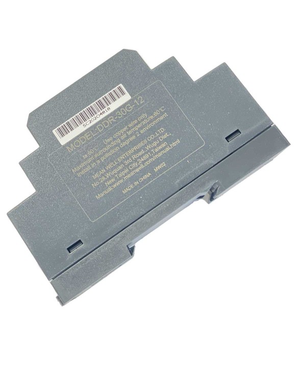 MeanWell DDR-30G-12 Convertitore tipo DC-DC per Guida DIN Input 9-36V Output 12V 2,5A 30W