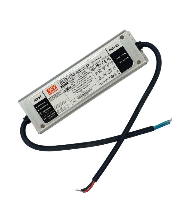 MeanWell ELG-150-48-3Y Alimentatore IP67 150W 48V 3,13A Input 220V e 110V
