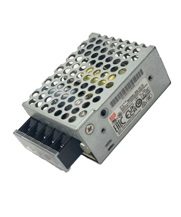 MeanWell RS-15-15 Alimentatore CV 15W 15V 1A IP20 Input 220V e 110V