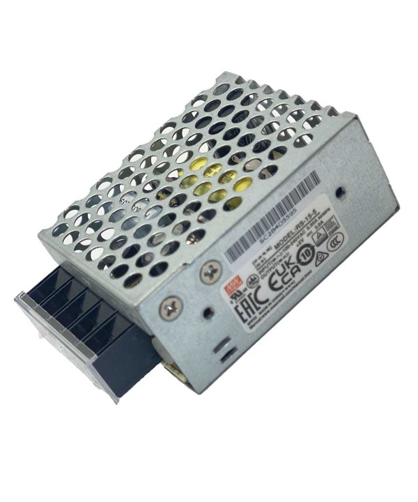 MeanWell RS-15-5 Alimentatore CV 15W 5V 3A IP20 Input 220V e 110V
