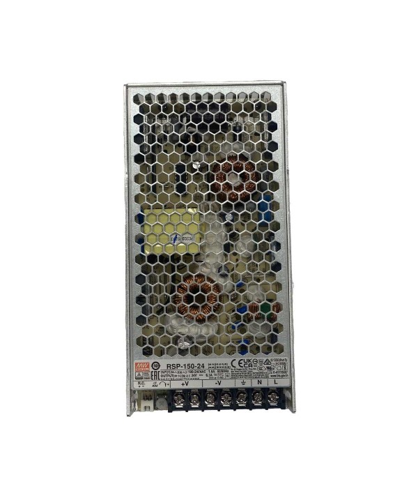 MeanWell RSP-150-24 Alimentatore Led 150W 24V 6,3A Senza Ventola Input 220V e 110V