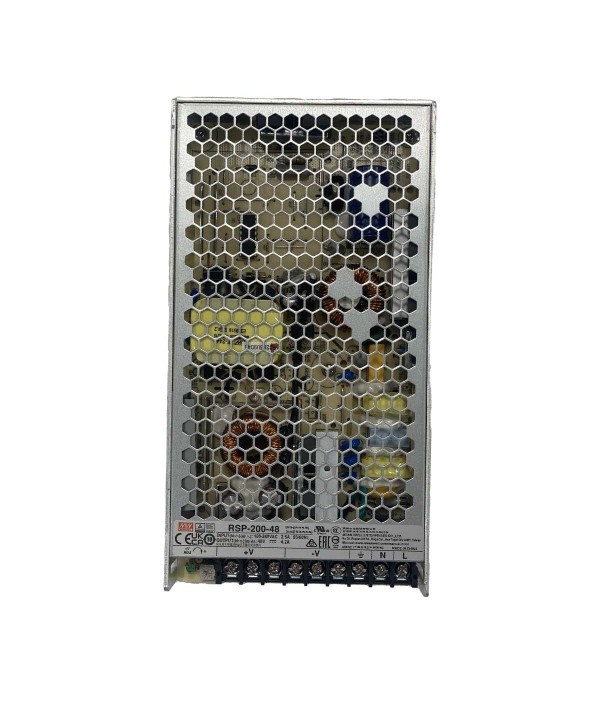 MeanWell RSP-200-48 Alimentatore Led 200W 48V 4,2A Senza Ventola Input 220V e 110V