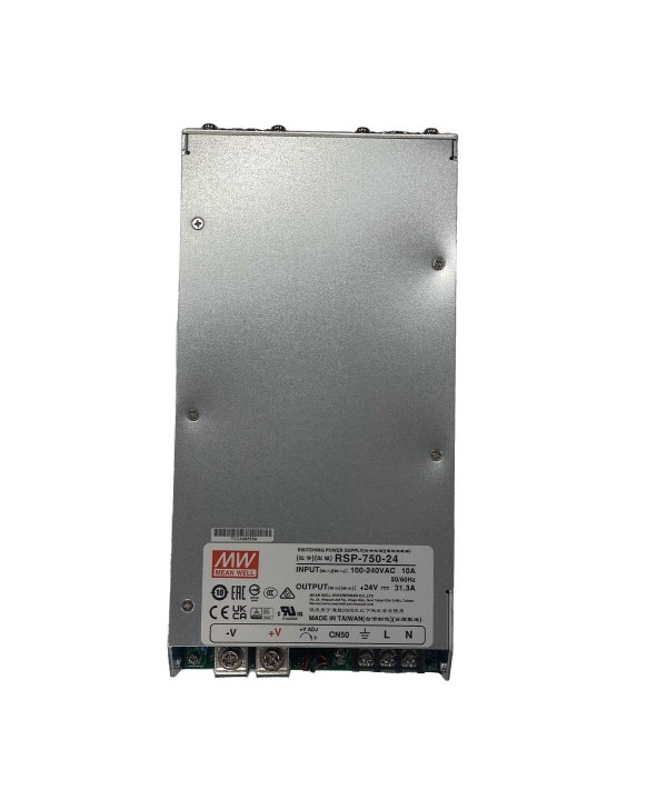 MeanWell RSP-750-24 Alimentatore Led 750W 24V 31,3A Senza Ventola Input 220V e 110V