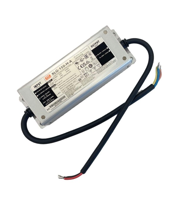 MeanWell XLG-150-H-A Led Driver Corrente Costante 2800mA 27-56V 150W IP67 Input 220V e 110V