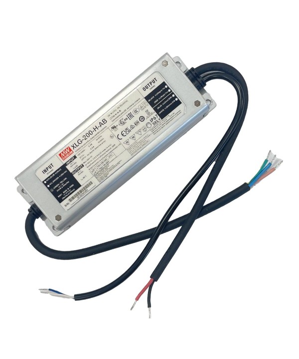 MeanWell XLG-200-H-AB Led Driver Corrente Costante 3500mA 27-56V 200W IP67 Dimmerabile 3 In 1