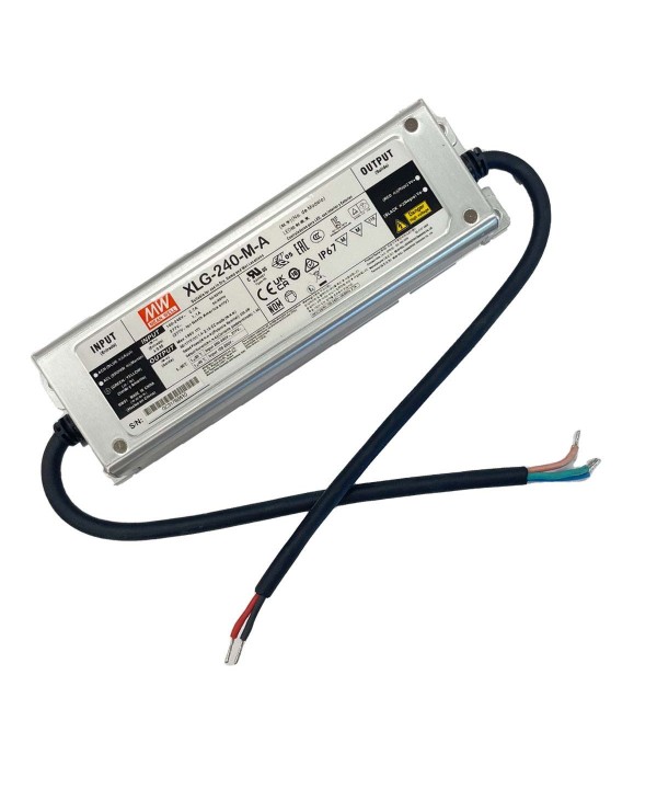 MeanWell XLG-240-M-A Led Driver Corrente Costante 1400mA 90-171V 240W IP67 Input 220V e 110V