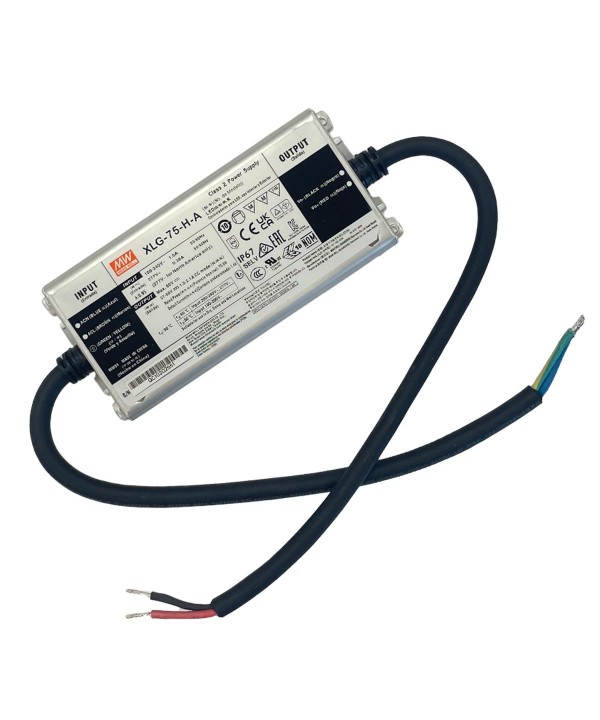 MeanWell XLG-75-H-A Led Driver Corrente Costante 1400mA 27-56V 75W IP67 Input 220V e 110V