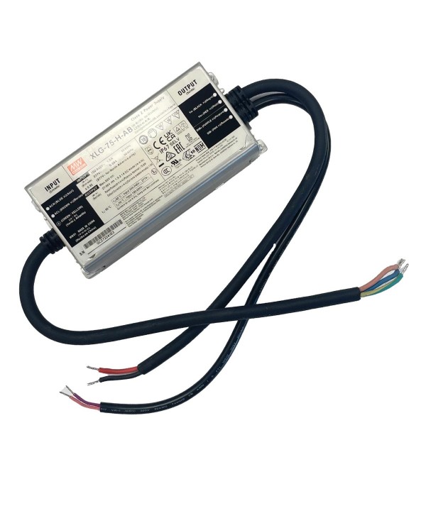 MeanWell XLG-75-H-AB Led Driver Corrente Costante 1400mA 27-56V 75W IP67 Dimmerabile 3 In 1
