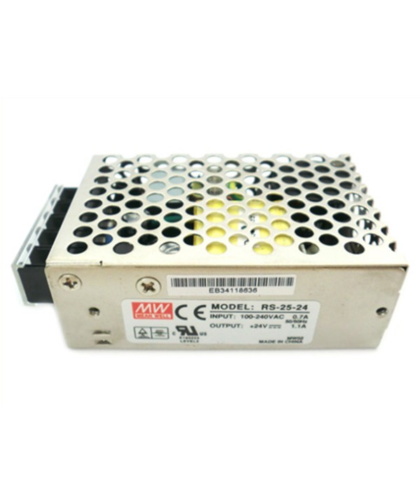 Alimentatore MeanWell CV Trasformatore 24V 25W 1,1A RS-25-24 Per Illuminazione A Led