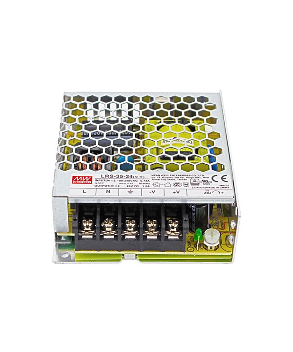 Alimentatore MeanWell CV 35W 1,5A LRS-35-24 Trasformatore Da AC 220V A DC 24V Per Striscia Led