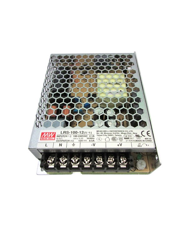 Alimentatore MeanWell CV 100W 8,5A LRS-100-12 Trasformatore Da AC 220V A DC 12V Per Luce Led Input 220V e 110V