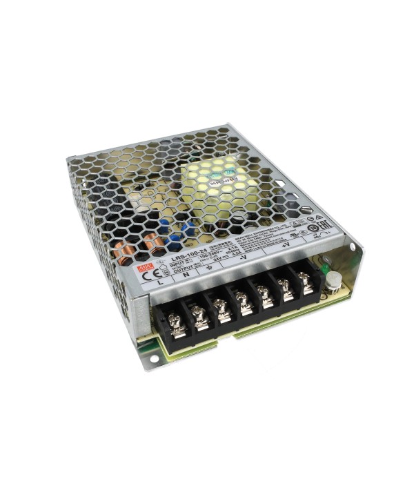 Alimentatore MeanWell CV Trasformatore 24V 100W 4,5A LRS-100-24 Da AC 220V A DC 24V Per Luce Led Input 220V e 110V