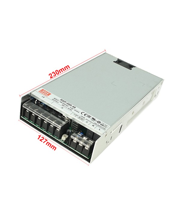 Alimentatore MeanWell CV Trasformatore RSP-500-48 500W 48V 10,5A Da 220V a DC 48V